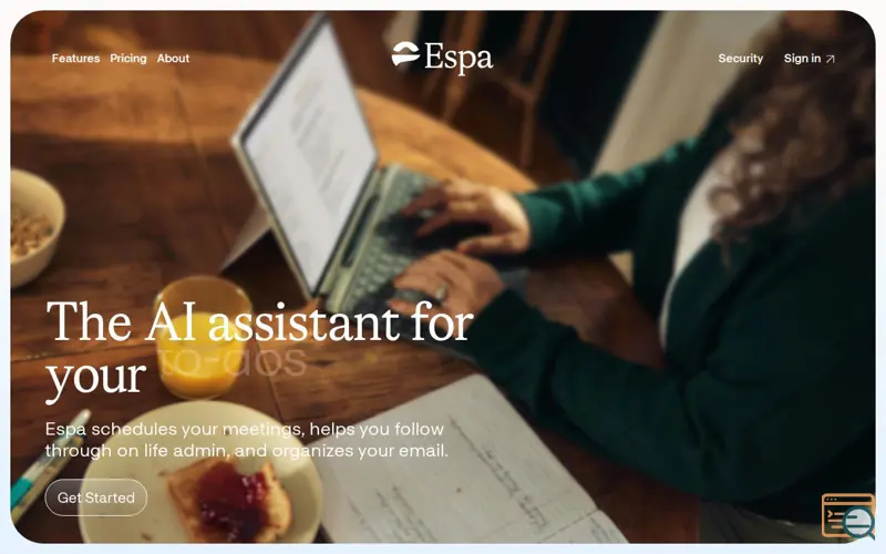 Screenshot of Espa