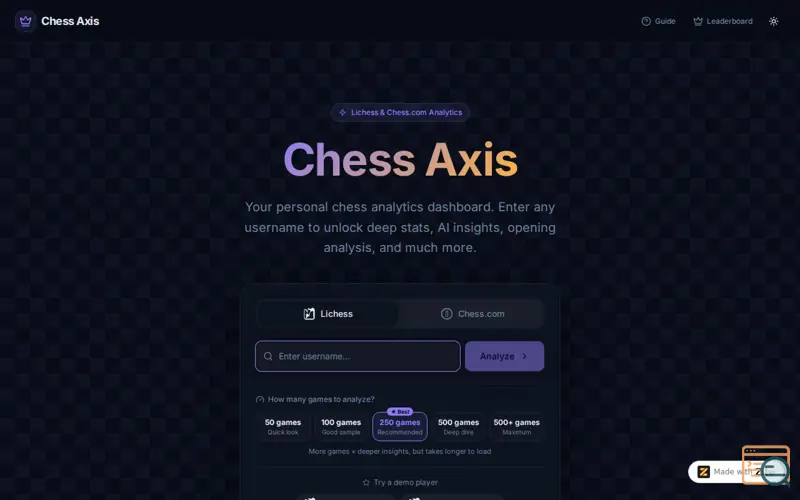 Screenshot of Chess Axis