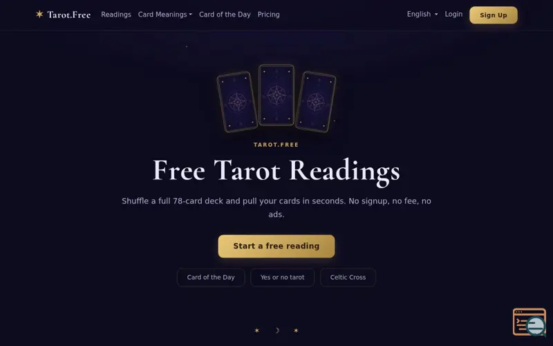 Screenshot of Tarot.free