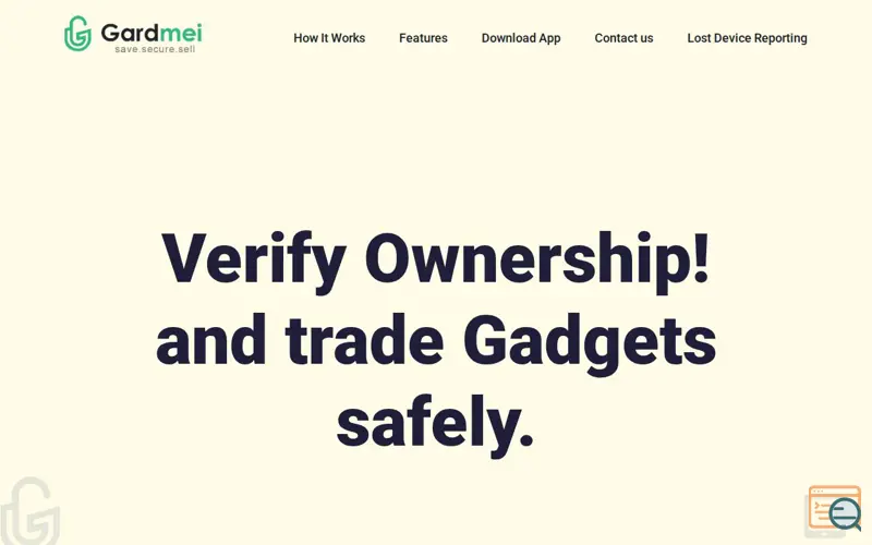 Screenshot of Gardmei
