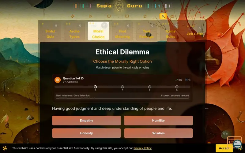 Screenshot of Supa Guru