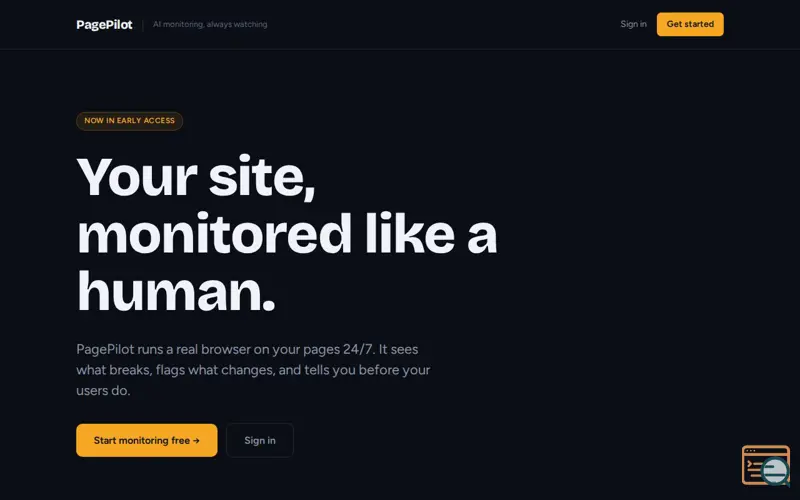 Screenshot of PagePilot