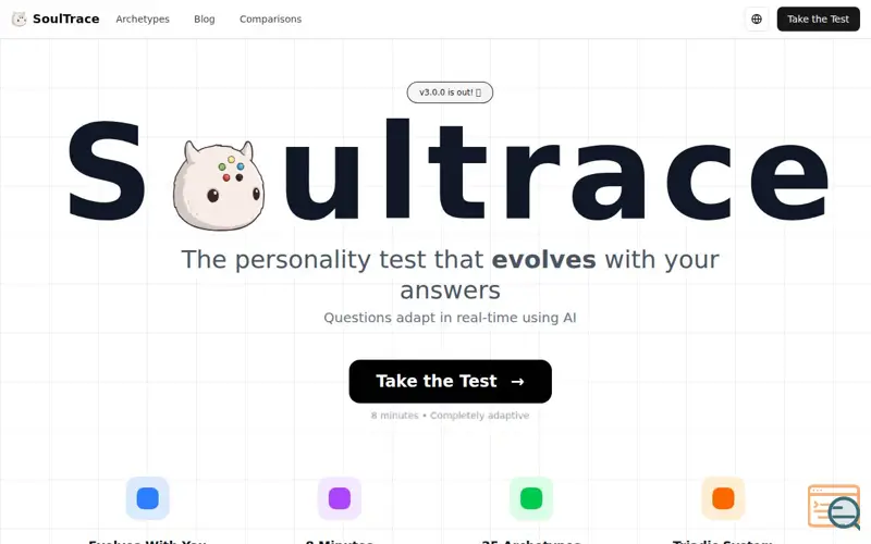 Screenshot of SoulTrace