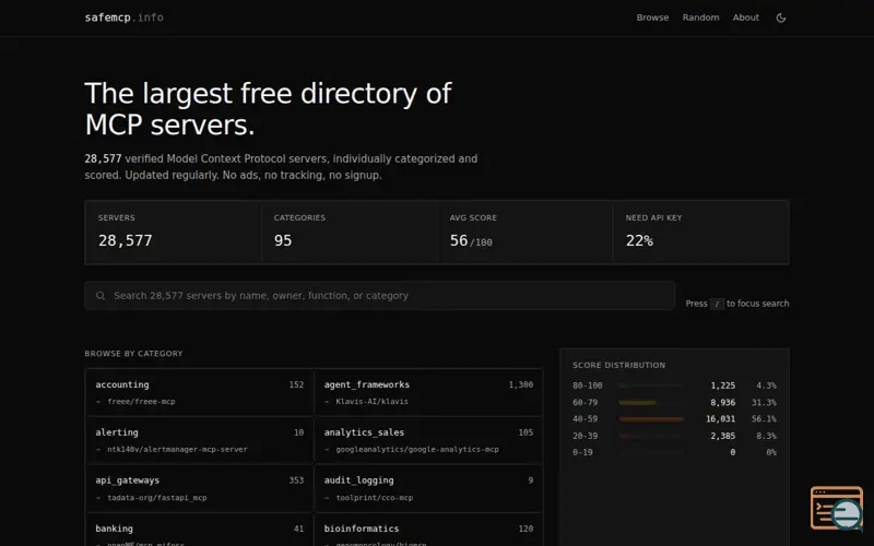 Screenshot of SafeMCP