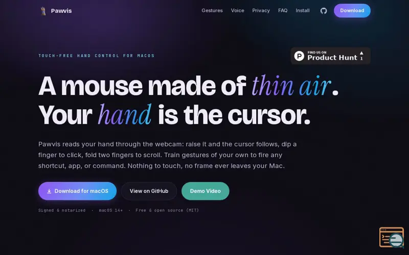 Screenshot of Pawvis