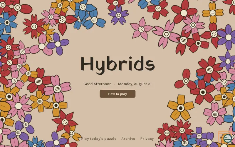 Screenshot of Hybrids