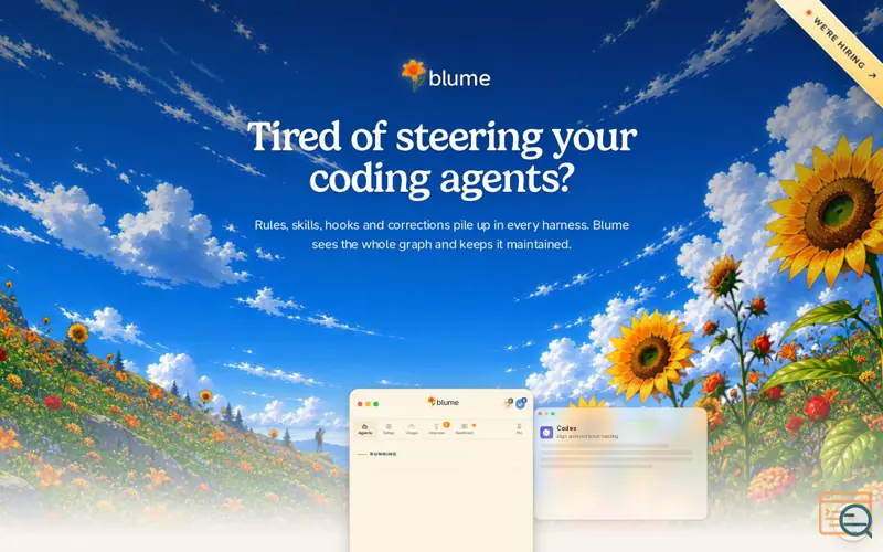 Screenshot of Blume