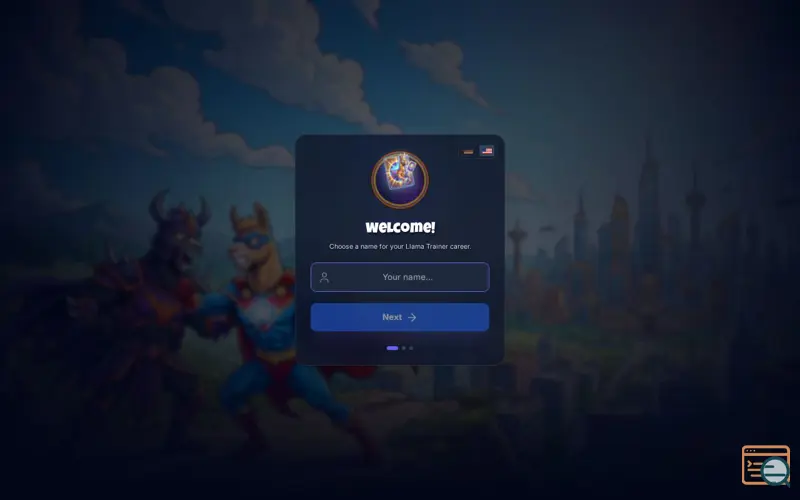 Screenshot of Llama Legends
