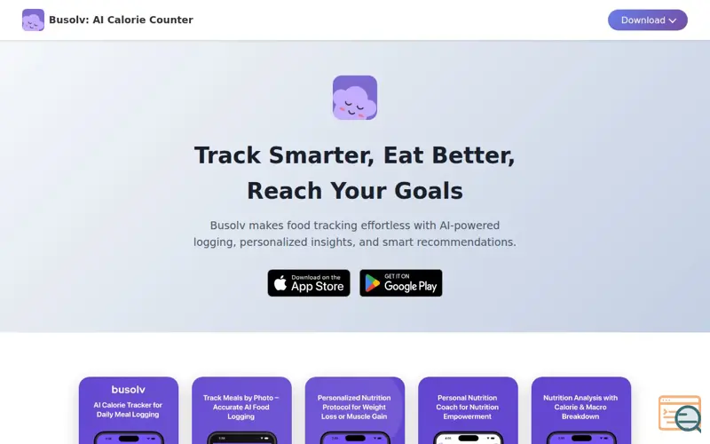 Screenshot of Busolv