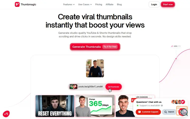 Screenshot of Thumbmagic