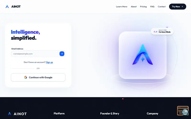 Screenshot of AINOT – Learn Beyond Text