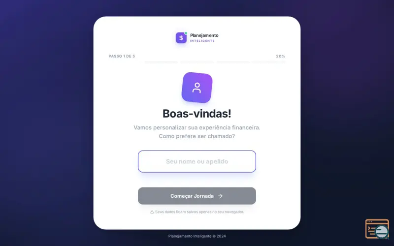Screenshot of Planejamento Inteligente