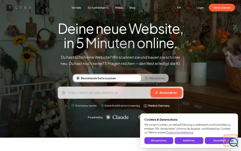 Screenshot of Lyba