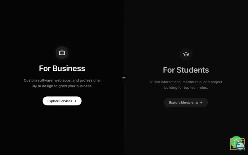 Screenshot of BuildVora