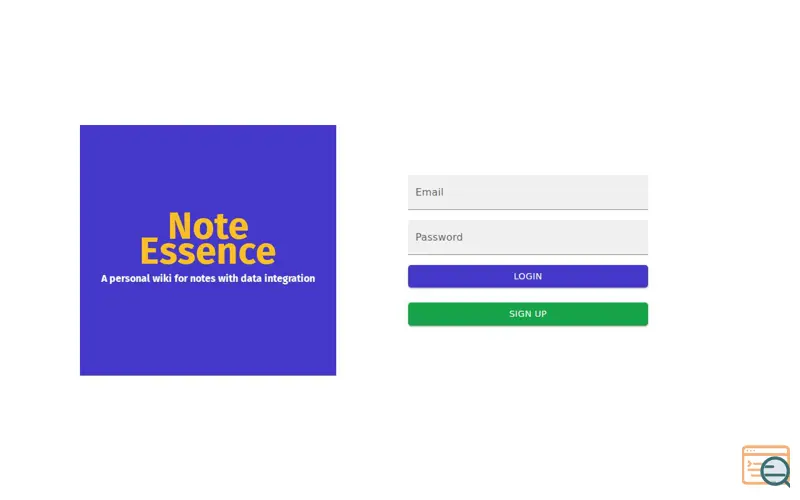 Screenshot of Note Essence