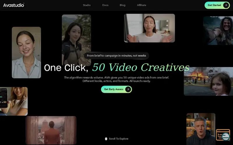 Screenshot of Ava Studio