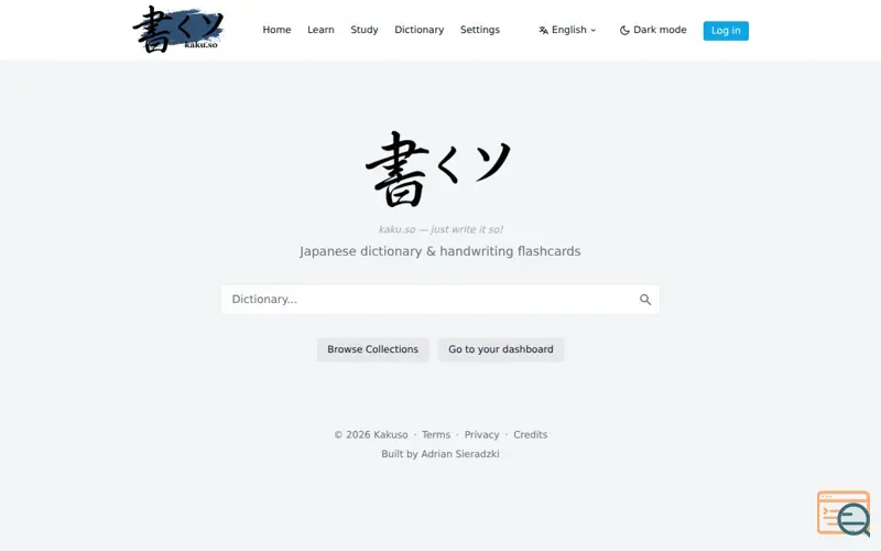Screenshot of kaku.so