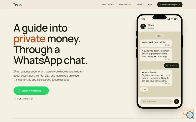 Screenshot of ZPath