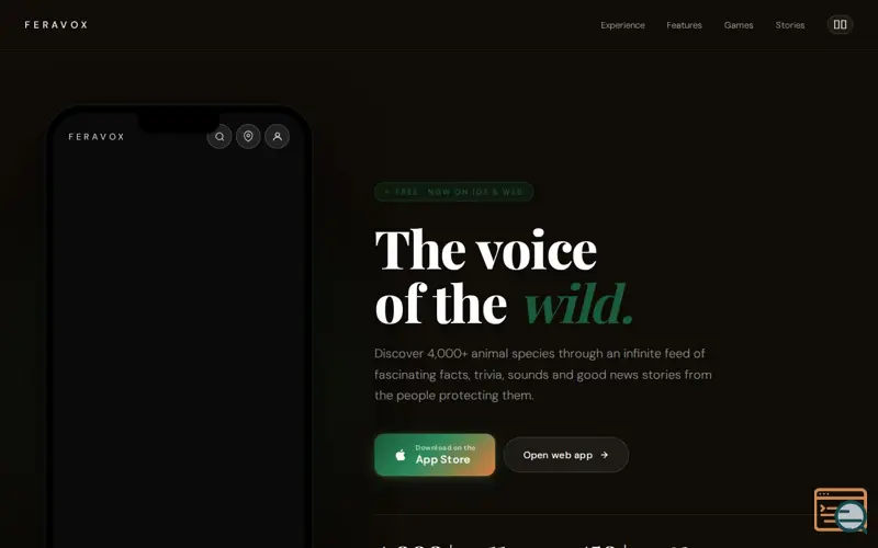 Screenshot of Feravox