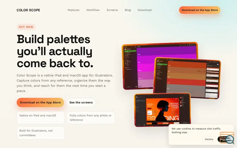 Screenshot of Color Scope