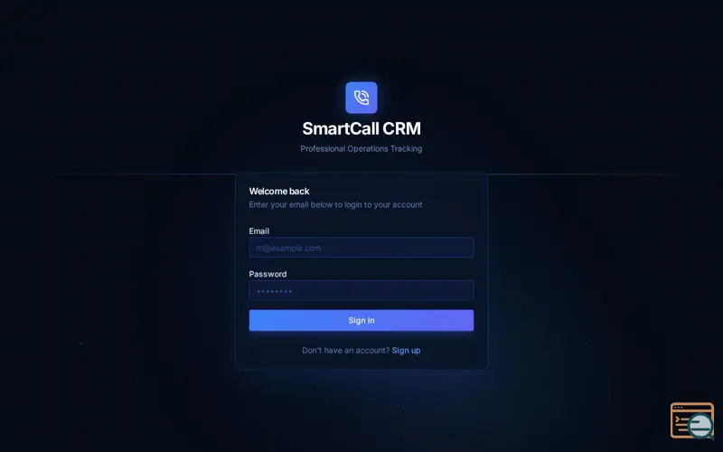 Screenshot of Phone Lead CRM