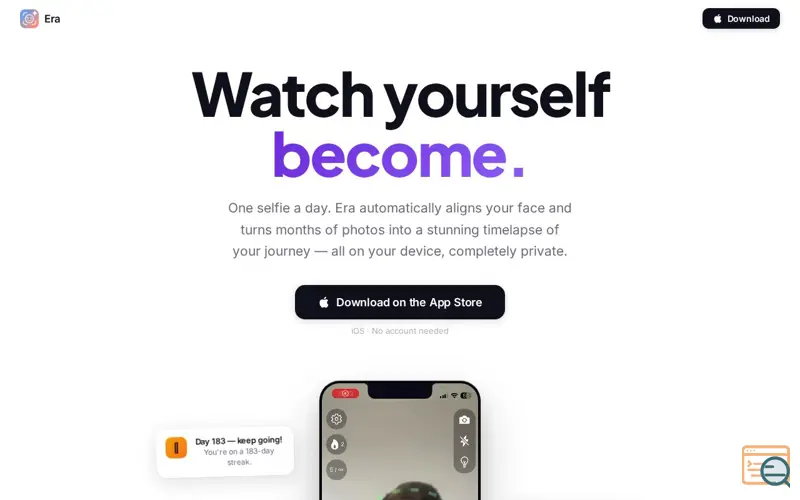 Screenshot of Era