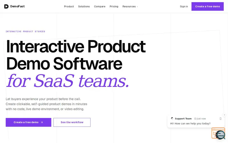 Screenshot of DemoFast