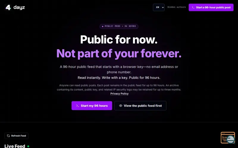 Screenshot of 4dayz