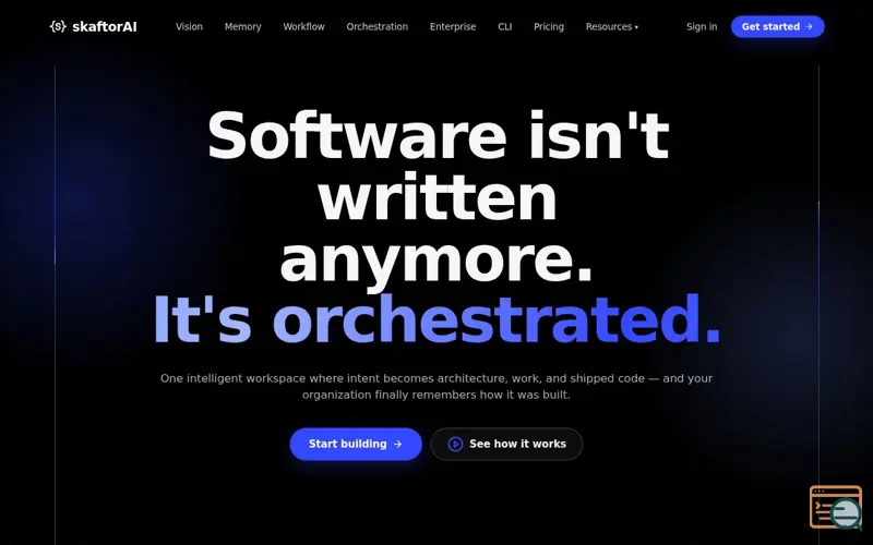 Screenshot of skaftor
