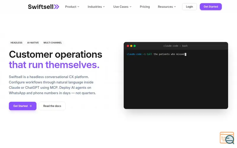 Screenshot of Swiftsell