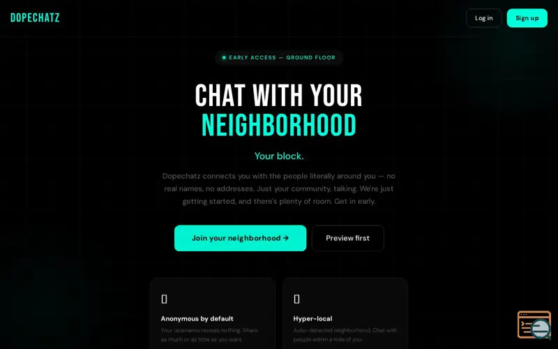 Screenshot of Dopechatz