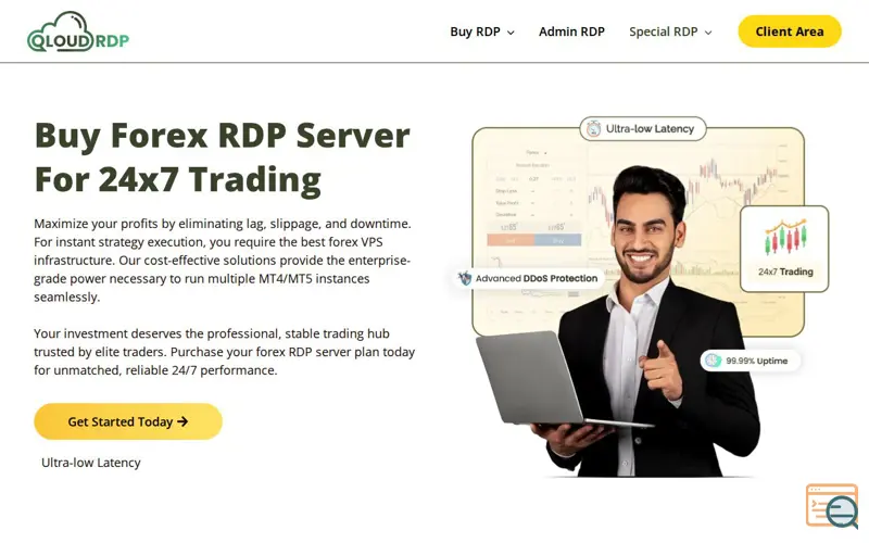 Screenshot of QloudRDP