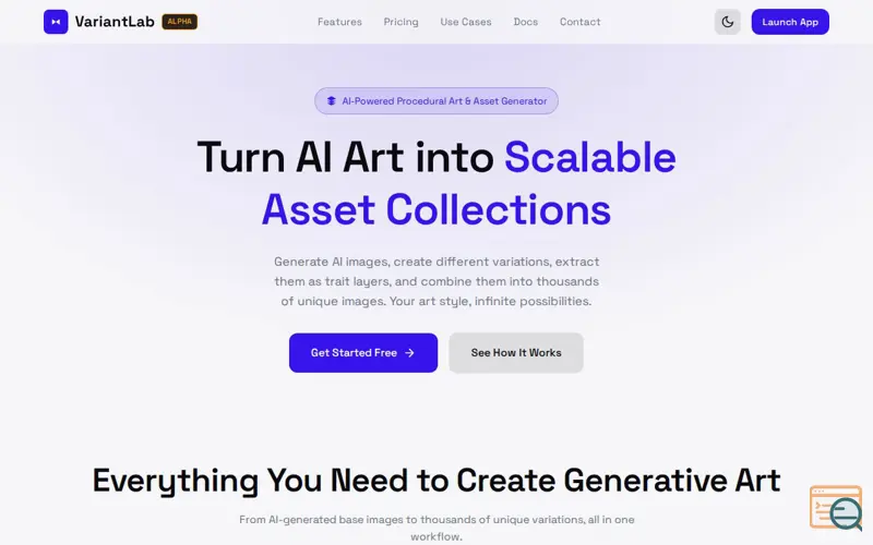 Screenshot of VariantLab