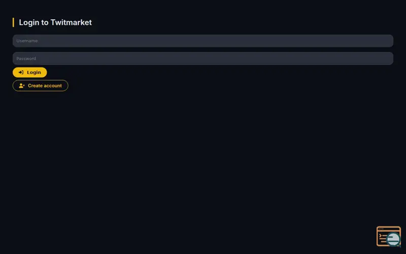 Screenshot of Twitmarket