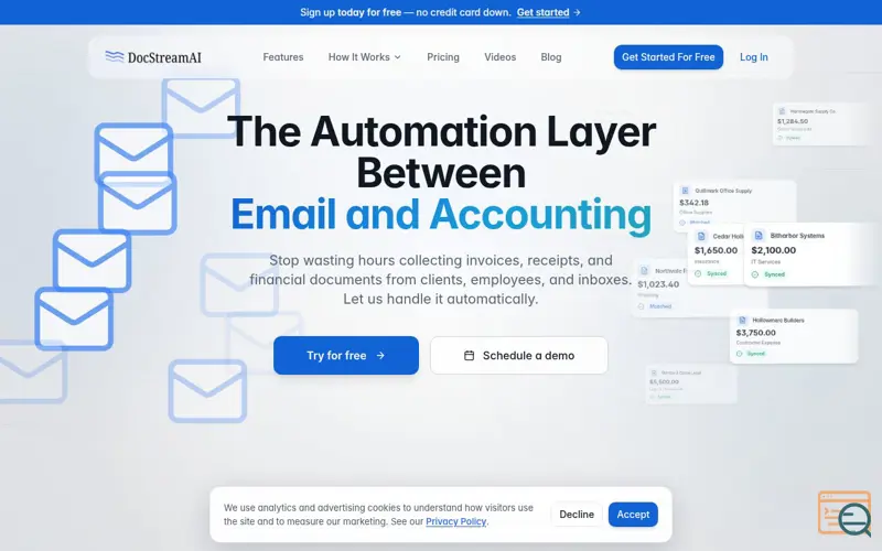 Screenshot of DocStreamAI