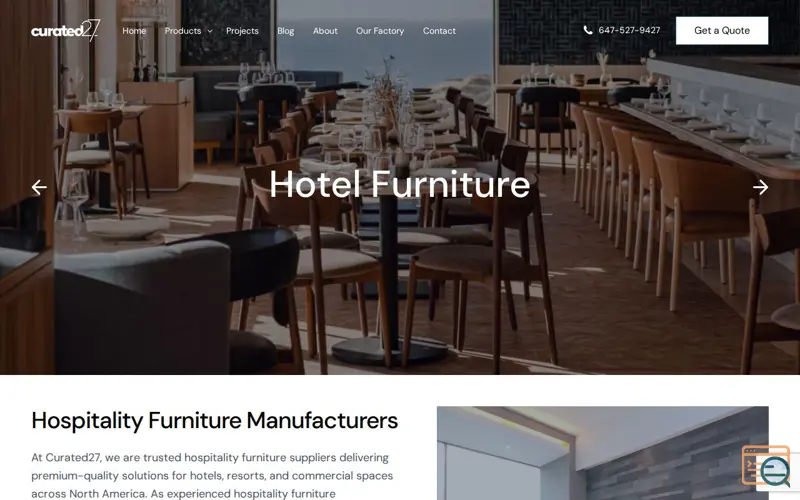 Screenshot of Curated27