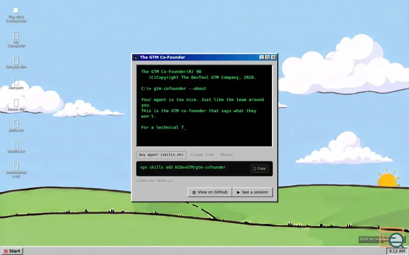 Screenshot of The GTM Co-Founder