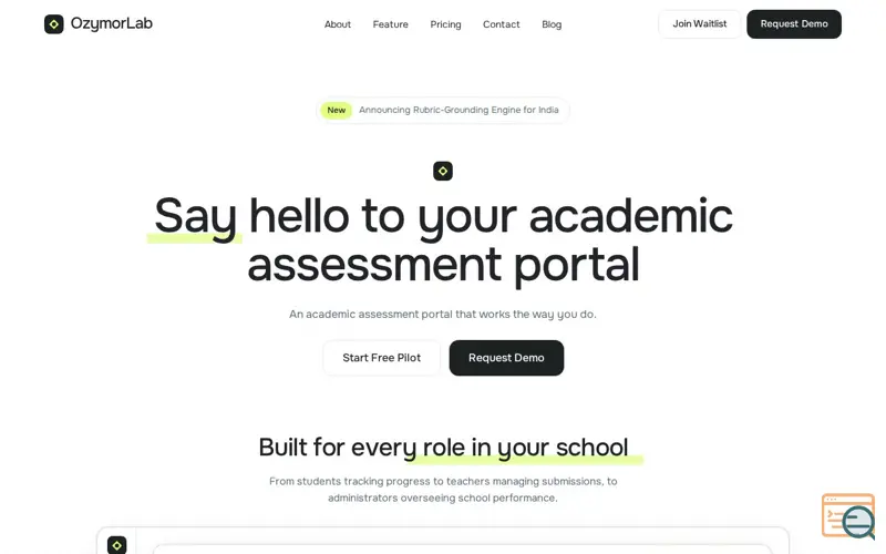 Screenshot of OzymorLab