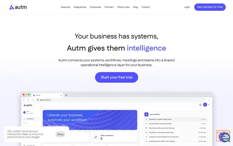 Screenshot of Autm