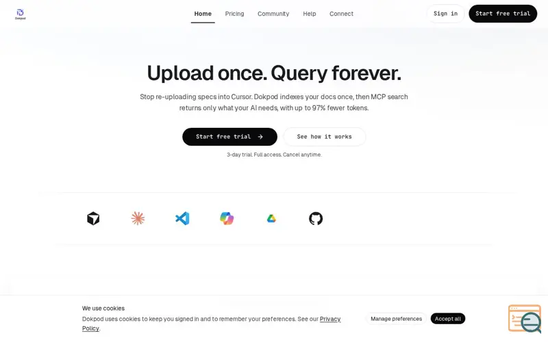 Screenshot of Dokpod