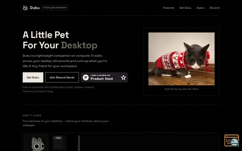 Screenshot of Dubu