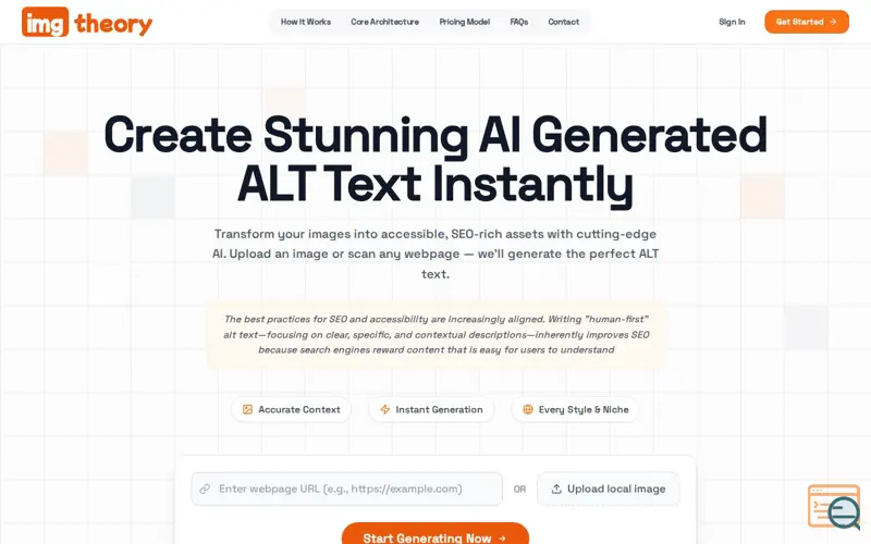 Screenshot of Imgtheory