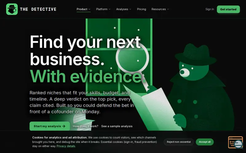Screenshot of The Detective