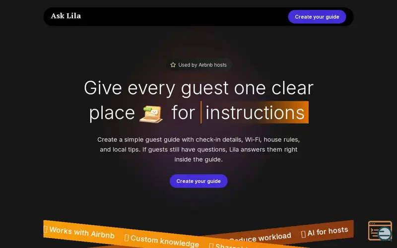 Screenshot of Ask Lila