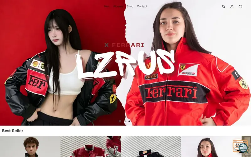 Screenshot of LZRUS