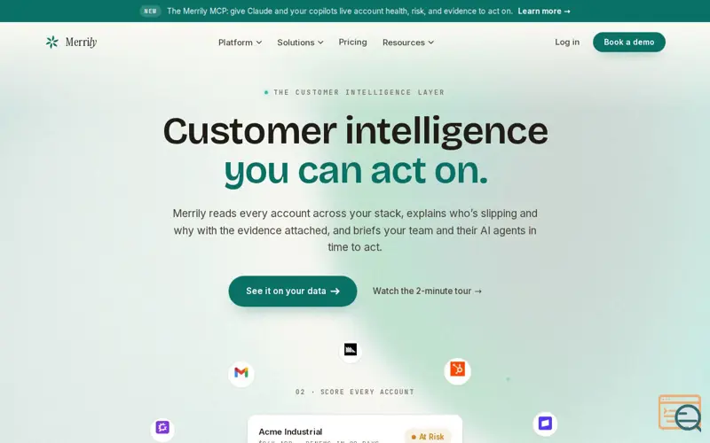 Screenshot of Merrily