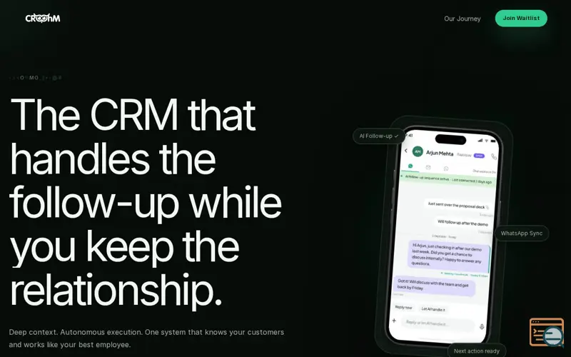 Screenshot of CRoohM