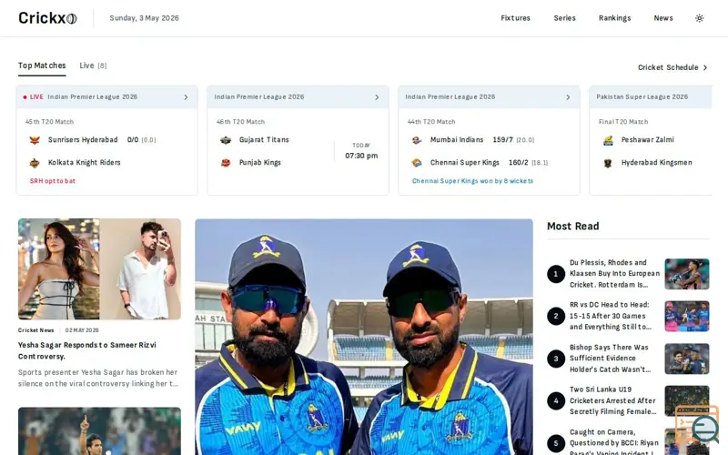 Screenshot of Crickxo