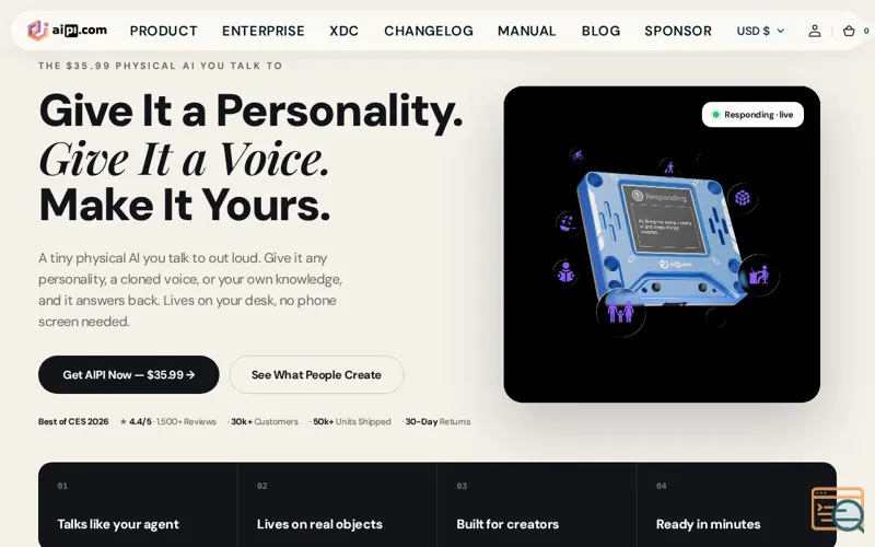 Screenshot of AiPI