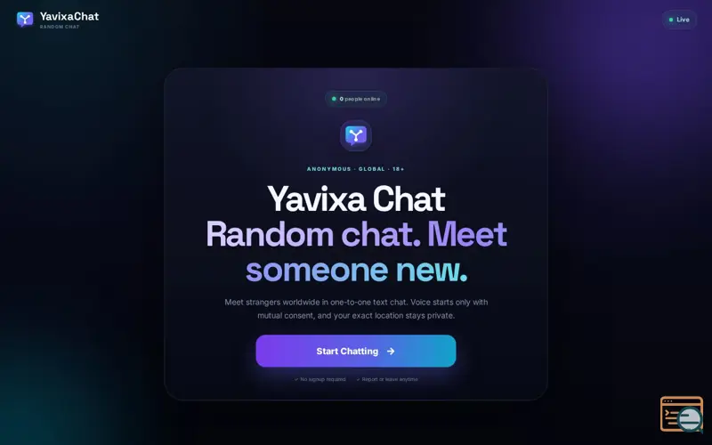 Screenshot of YavixaChat